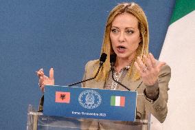 Intergovernmental Summit Italy Albania - Rome