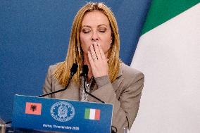 Intergovernmental Summit Italy Albania - Rome