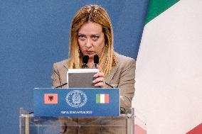 Intergovernmental Summit Italy Albania - Rome