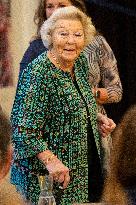 Princess Beatrix Opening a Photo Exhibition - Amsterdam