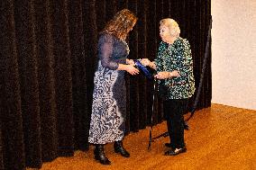Princess Beatrix Opening a Photo Exhibition - Amsterdam