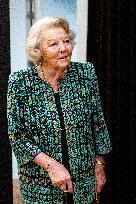 Princess Beatrix Opening a Photo Exhibition - Amsterdam