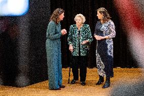 Princess Beatrix Opening a Photo Exhibition - Amsterdam