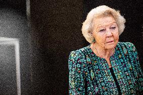 Princess Beatrix Opening a Photo Exhibition - Amsterdam