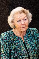 Princess Beatrix Opening a Photo Exhibition - Amsterdam