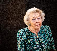 Princess Beatrix Opening a Photo Exhibition - Amsterdam