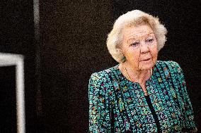 Princess Beatrix Opening a Photo Exhibition - Amsterdam