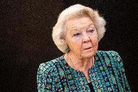 Princess Beatrix Opening a Photo Exhibition - Amsterdam