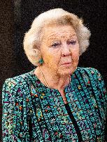 Princess Beatrix Opening a Photo Exhibition - Amsterdam