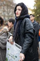 13 november memorial at the Place de la Republique - Paris