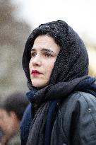 13 november memorial at the Place de la Republique - Paris
