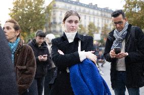 13 november memorial at the Place de la Republique - Paris