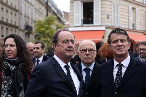 Tribute to Victims of November 13 at Carillon and Le Petit Cambodge - Paris