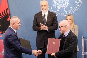 Intergovernmental Summit Italy Albania - Rome