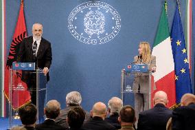 Intergovernmental Summit Italy Albania - Rome