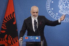 Intergovernmental Summit Italy Albania - Rome