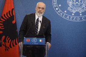 Intergovernmental Summit Italy Albania - Rome