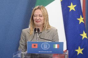 Intergovernmental Summit Italy Albania - Rome