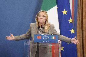Intergovernmental Summit Italy Albania - Rome