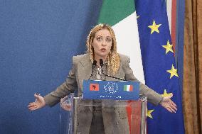 Intergovernmental Summit Italy Albania - Rome