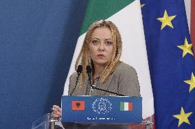 Intergovernmental Summit Italy Albania - Rome