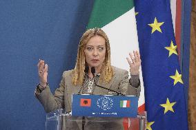 Intergovernmental Summit Italy Albania - Rome