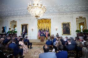 Donald Trump Signs Fostering the Future Executive Order - Washington