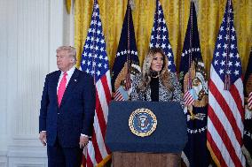 Donald Trump Signs Fostering the Future Executive Order - Washington