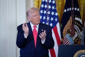 Donald Trump Signs Fostering the Future Executive Order - Washington