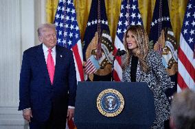 Donald Trump Signs Fostering the Future Executive Order - Washington