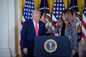 Donald Trump Signs Fostering the Future Executive Order - Washington