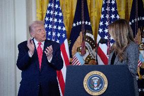 Donald Trump Signs Fostering the Future Executive Order - Washington