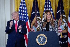 Donald Trump Signs Fostering the Future Executive Order - Washington