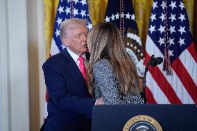 Donald Trump Signs Fostering the Future Executive Order - Washington