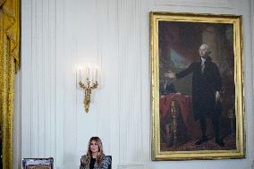 Donald Trump Signs Fostering the Future Executive Order - Washington