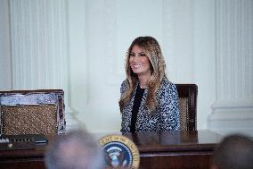 Donald Trump Signs Fostering the Future Executive Order - Washington