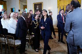 Donald Trump Signs Fostering the Future Executive Order - Washington