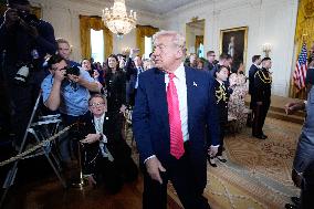 Donald Trump Signs Fostering the Future Executive Order - Washington