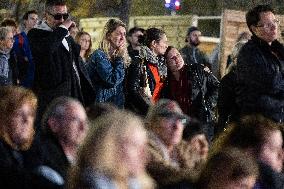 13 november memorial at the Place de la Republique - Paris