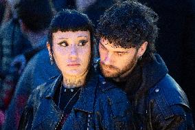 13 november memorial at the Place de la Republique - Paris