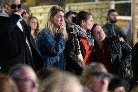 13 november memorial at the Place de la Republique - Paris