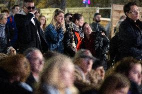 13 november memorial at the Place de la Republique - Paris