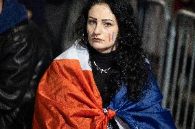 13 november memorial at the Place de la Republique - Paris