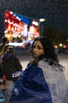 13 november memorial at the Place de la Republique - Paris