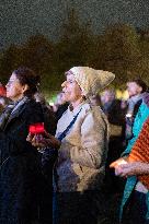 13 november memorial at the Place de la Republique - Paris