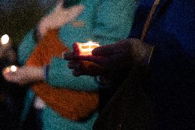 13 november memorial at the Place de la Republique - Paris
