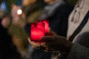 13 november memorial at the Place de la Republique - Paris