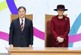 Emperor at JICA ceremony
