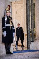 President Macron Welcomes Serbia S President Vucic - Paris
