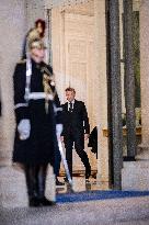 President Macron Welcomes Serbia S President Vucic - Paris